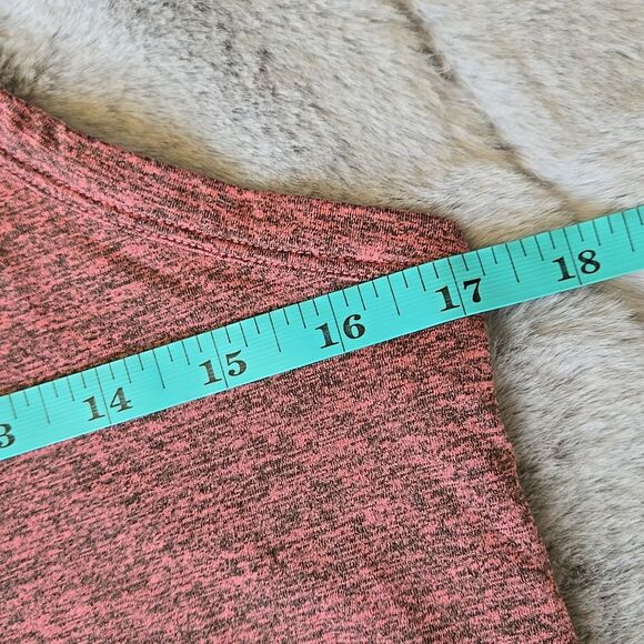 Fabletics Pink Heathered Cropped Tank Top, Womens Medium, Great Condition - Picture 3 of 8